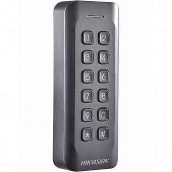 Считыватель EM-Marine карт Hikvision DS-K1802EK с механической клавиатурой