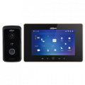 Комплект Wi-Fi-домофона Dahua DHI-VTK-VTO2111D-WP-VTH5221D
