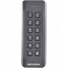 Считыватель Mifare карт Hikvision DS-K1802MK с механической клавиатурой