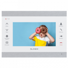 Абонентский монитор Slinex SL-07M silver+white